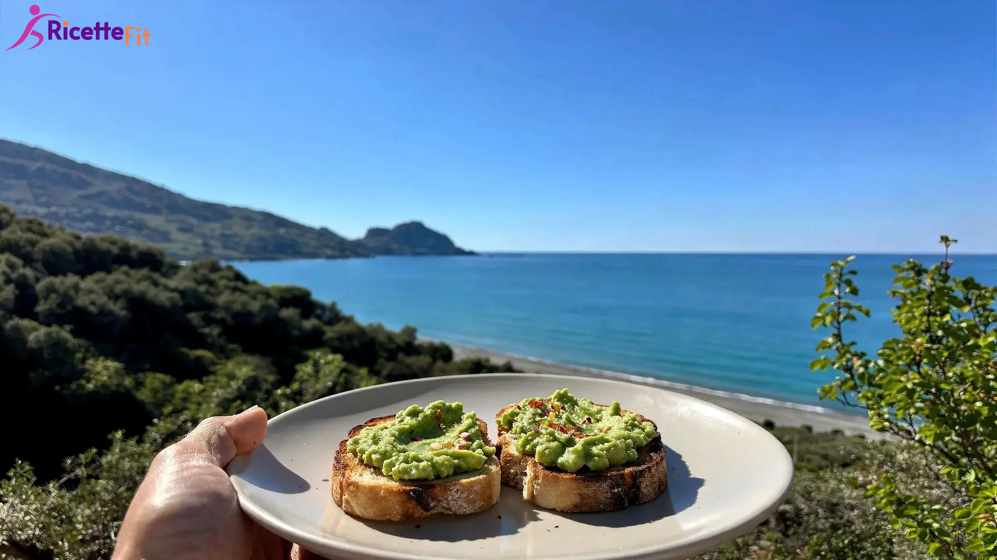 Avocado Toast Fit con Pane Rustico e Peperoncino