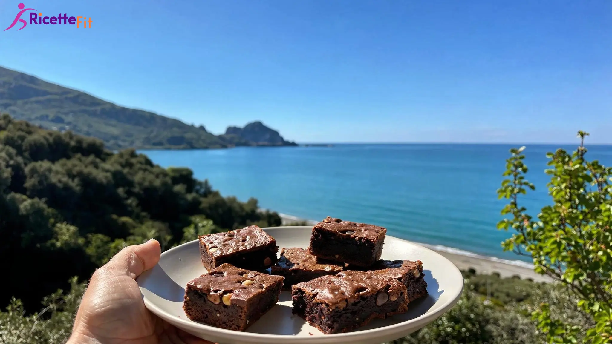 Brownies FIT cacao e legumi