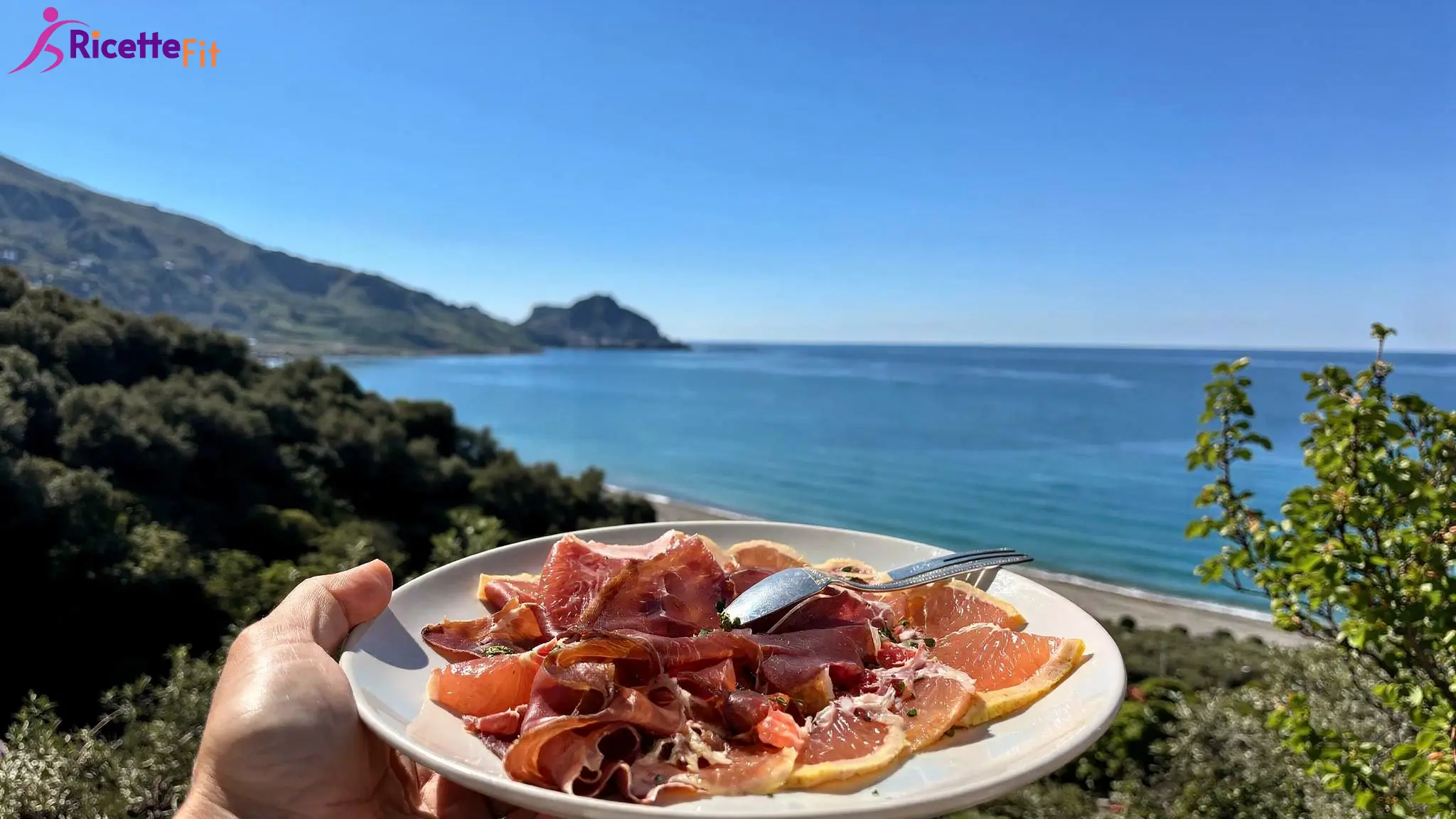 Carpaccio fit di bresaola e pompelmo rosa