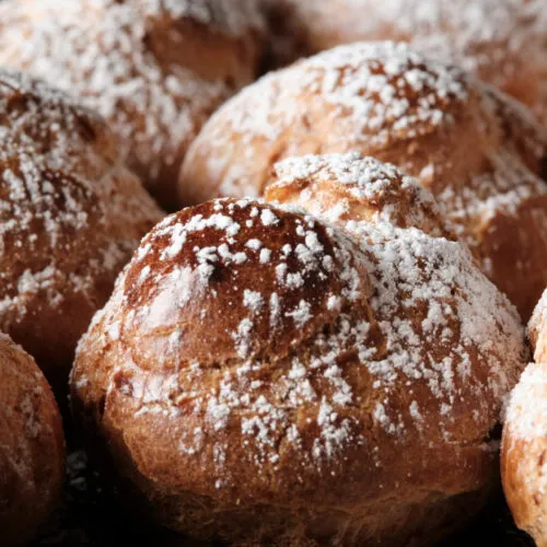 Zeppole di San Giuseppe al Forno