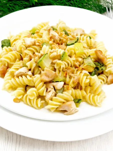 piatto unico, pasta all'insalata