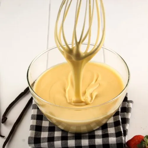 Crema pasticciera light senza glutine
