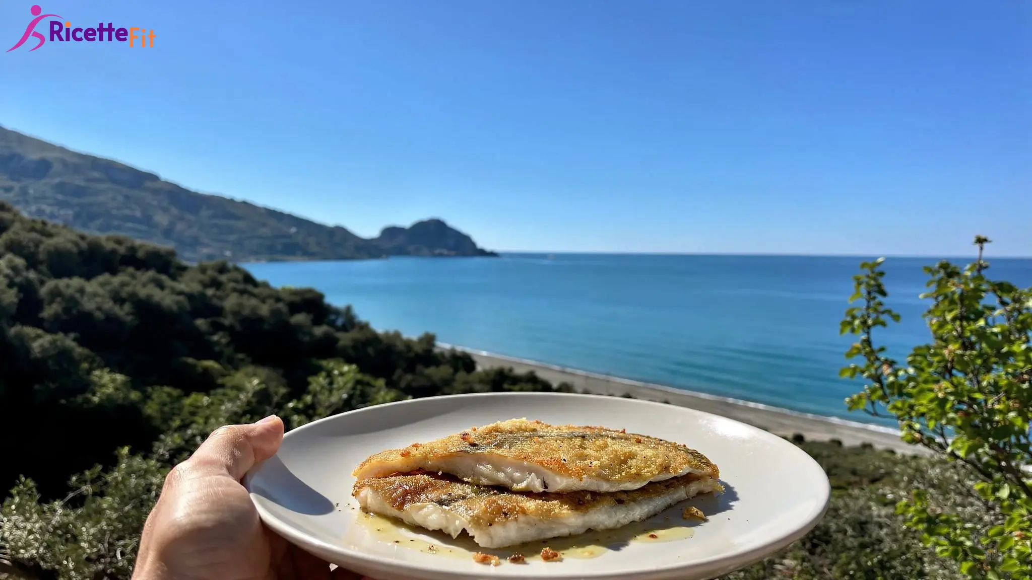 Platessa al forno croccante al limone