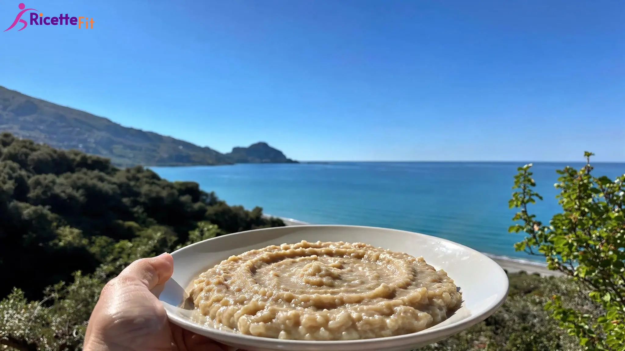 Porridge cremoso proteico alla banana