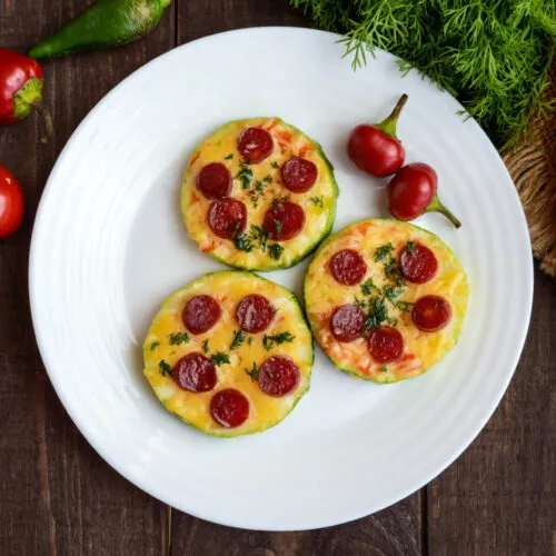 Pizzette di Zucchine Fit