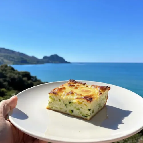 Parmigiana light bianca di zucchine al forno