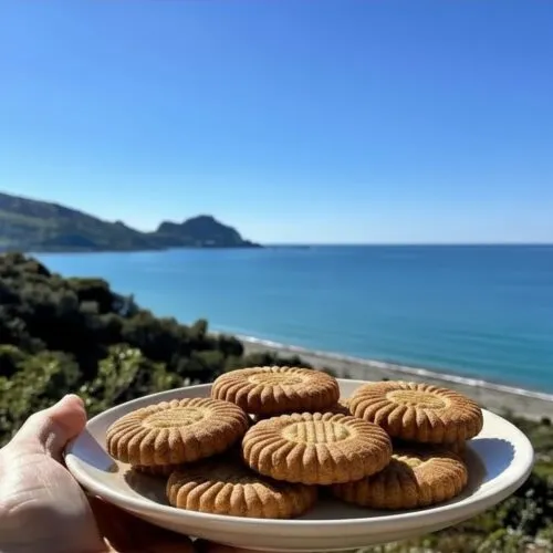 Biscotti vegani integrali senza zuccheri aggiunti
