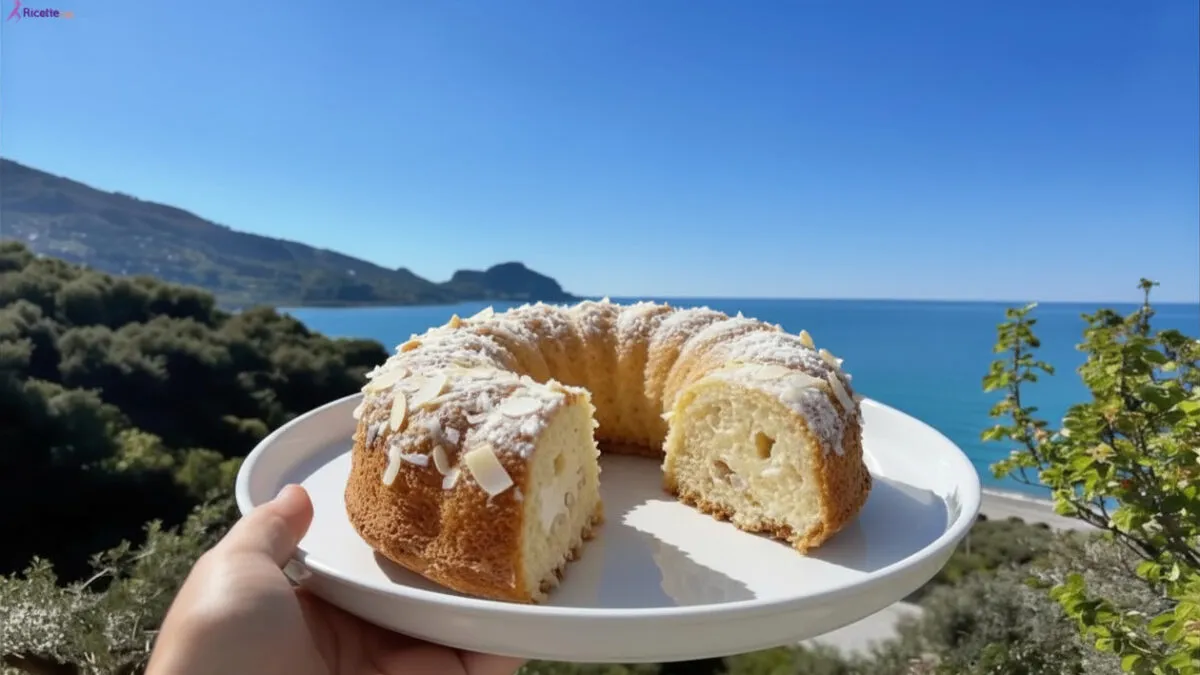 Ciambella bounty con cocco light vista mare a Cefalù