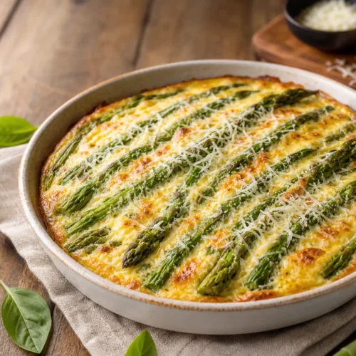 Asparagi gratinati al formaggio