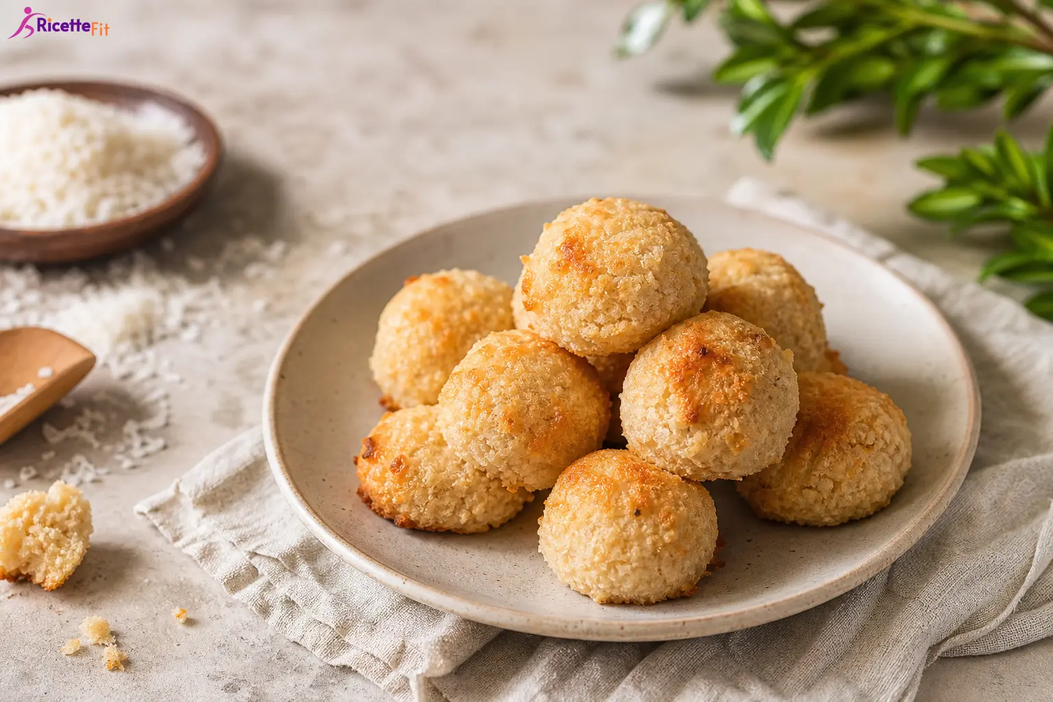 Biscottini proteici al cocco