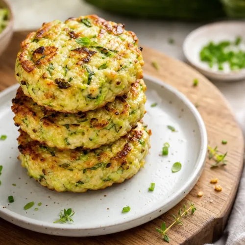 Burger di pollo e zucchine