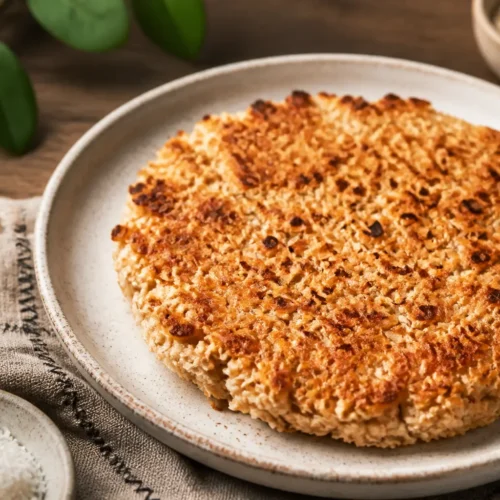 Burger di tonno e fiocchi d’avena