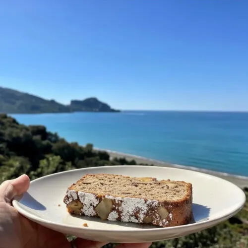 Cake integrale con pere e zenzero