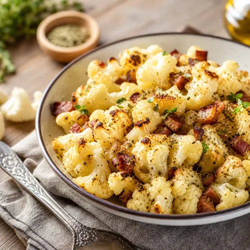 Cavolfiore alla siciliana al forno