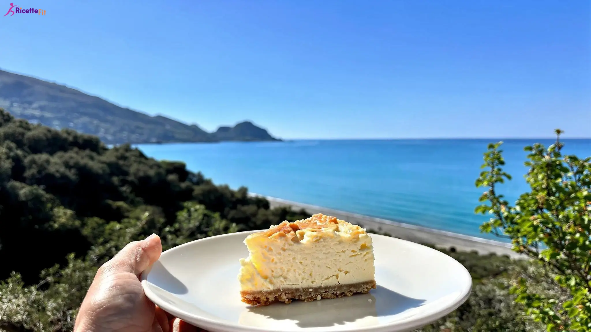 Cheesecake senza zucchero e burro