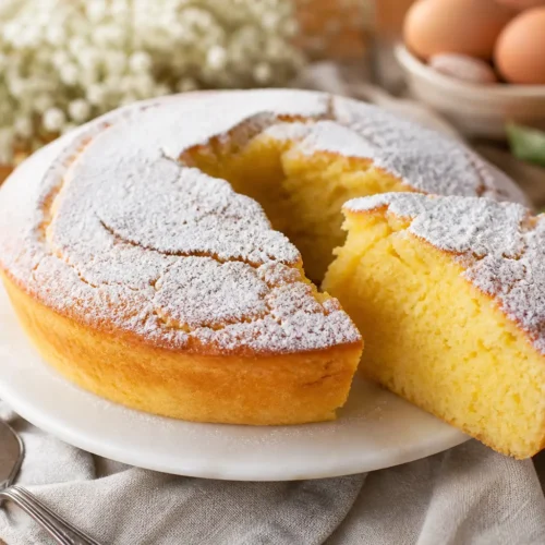 Ciambella di carote e cocco
