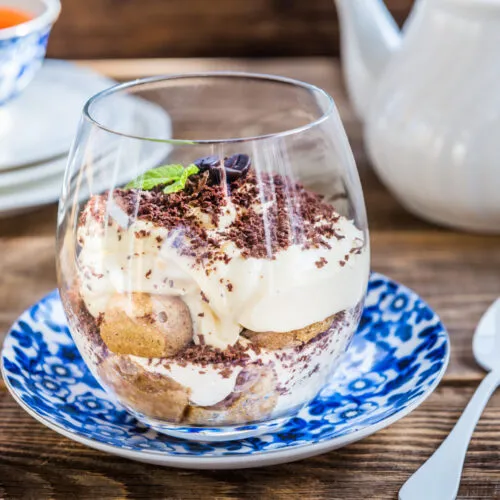 Tiramisù allo yogurt fit Wasamisù