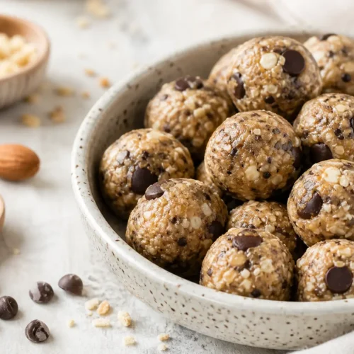 Energy balls avena e burro d’arachidi