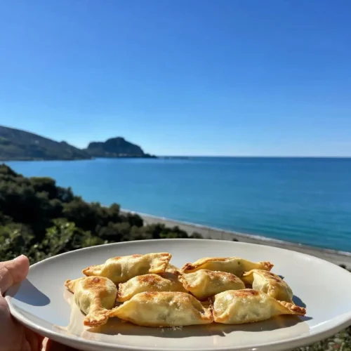 Fagottini fit di pasta brisè e mela