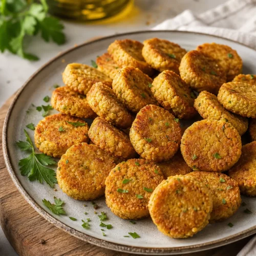 Falafel Light al Forno con Salsa allo Yogurt