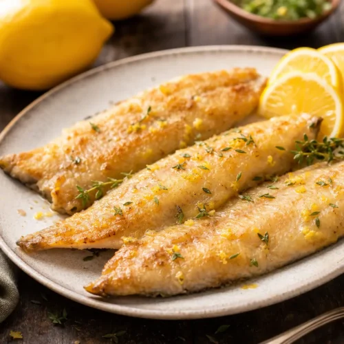 Filetti di sgombro al limone e prezzemolo