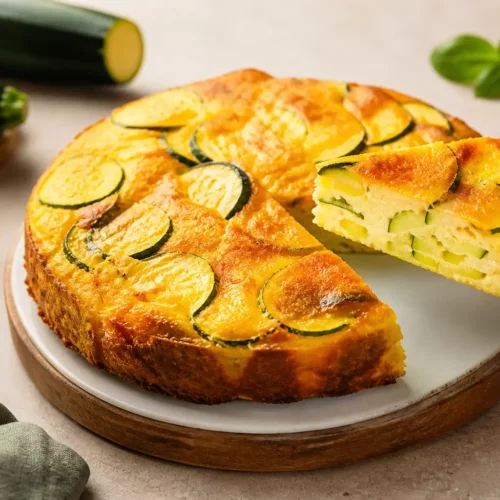 Frittata di zucchine e menta al forno (Gateau)
