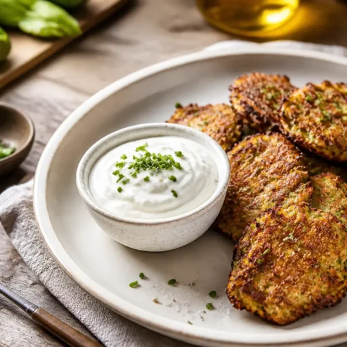 Frittelle di cavolfiore light al forno con erba cipollina
