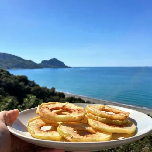 Frittelle di mele in padella light