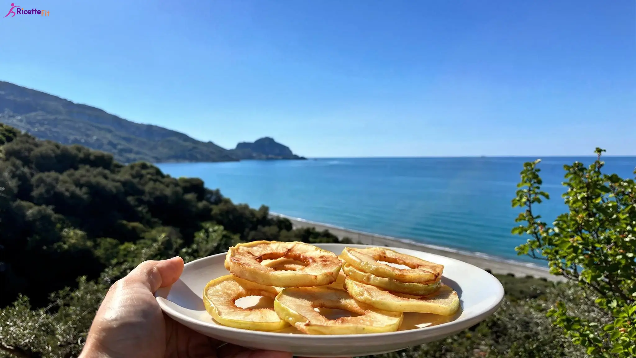 Frittelle di mele in padella light