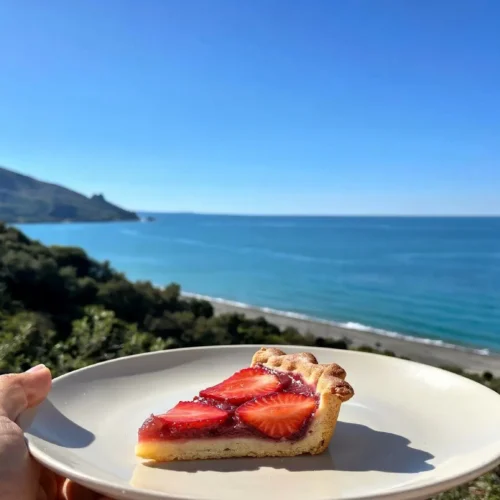 Galette fit alle fragole senza uova e senza latte