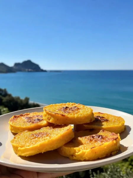 Gnocchi alla romana con zucca senza uova vista mare a Cefalù
