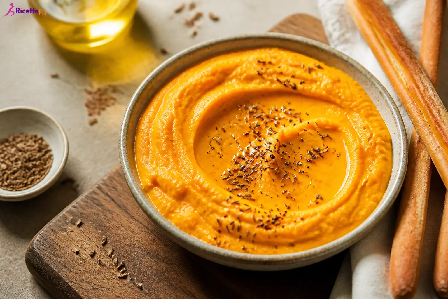Hummus di carote