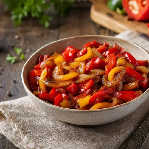 Insalata di peperoni e cipolle di Tropea