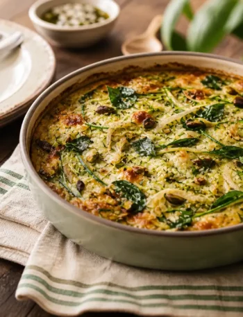 Lasagna fit con zucchine e ricotta light in pirofila