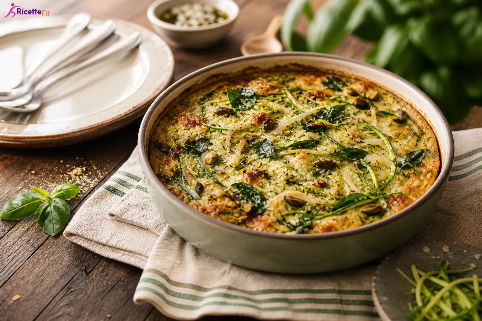 Lasagna fit con zucchine e ricotta