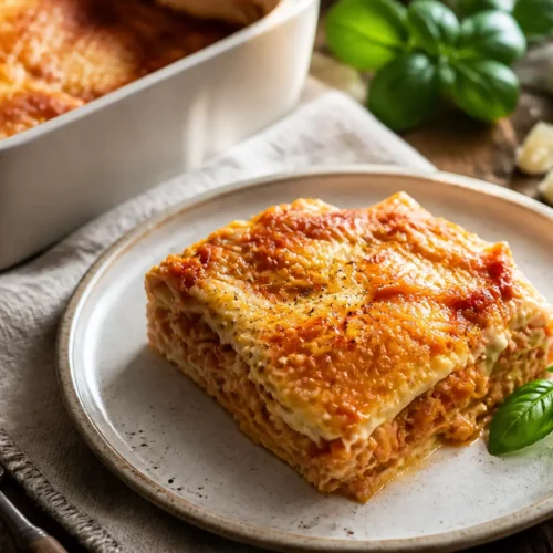 Lasagne al ragù di seitan
