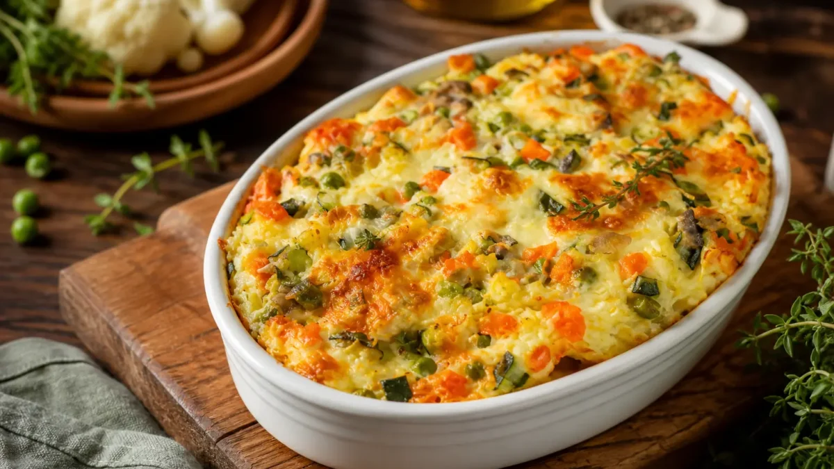 Lasagne vegetariane fit con verdure e besciamella leggera gratinate al forno