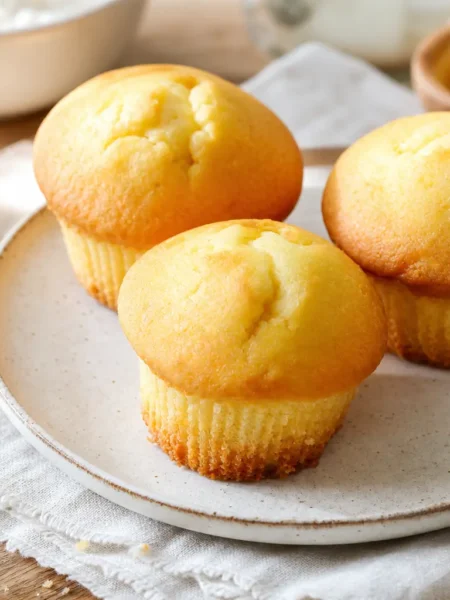 Muffin senza burro allo yogurt soffici e dorati
