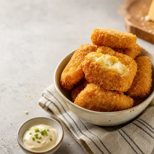 Nuggets di tofu croccanti al forno