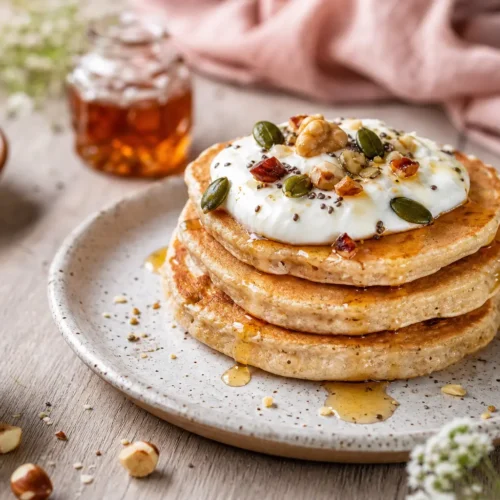 Pancake integrali senza zucchero vegan
