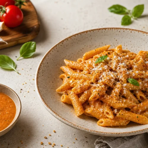 Pasta col pesto alla trapanese