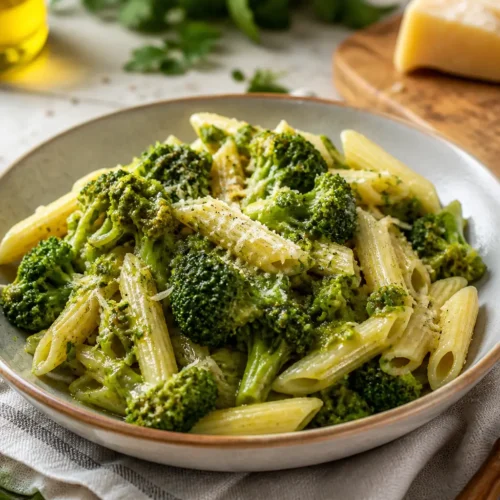 Pasta con broccoli e limone