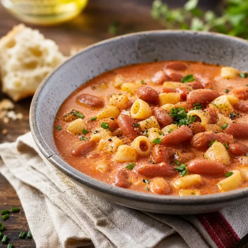 Pasta e fagioli alla veneta