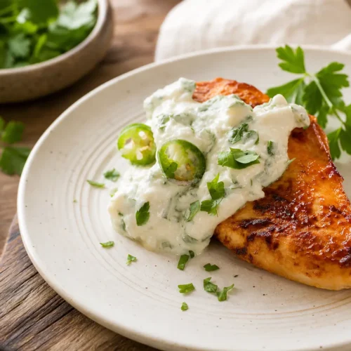 Petto di tacchino alla piastra con salsa yogurt greco