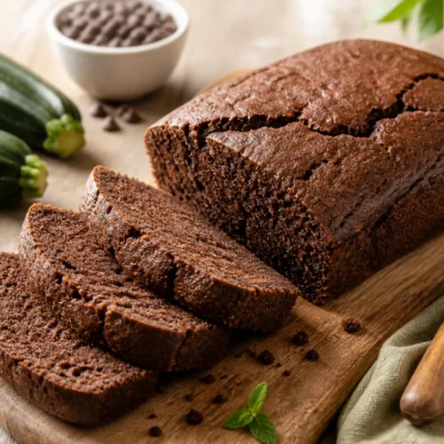 Plumcake light di cacao e zucchine