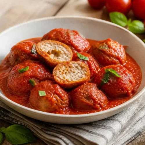 Polpette di sarde al sugo leggere