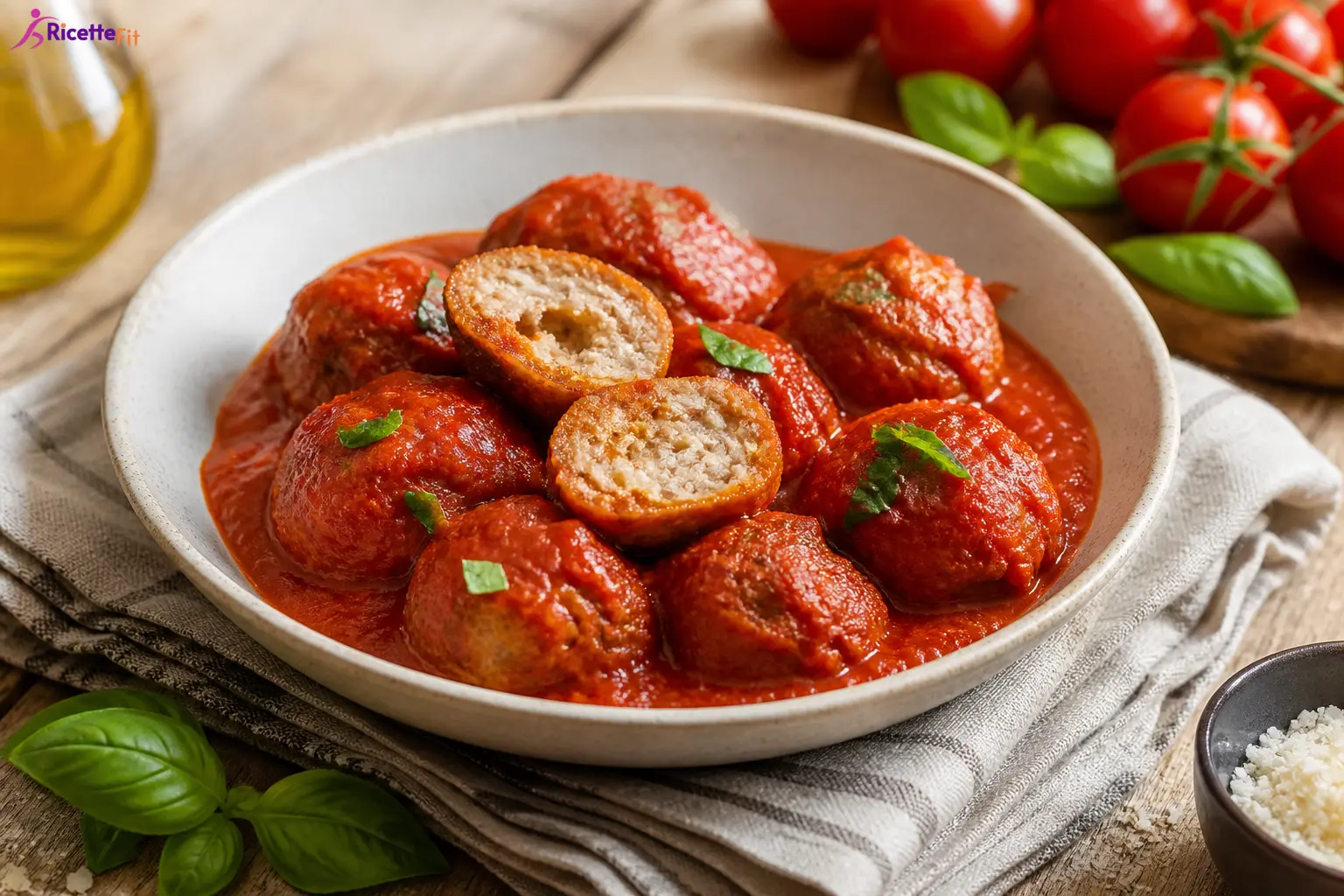 Polpette di sarde al sugo leggere