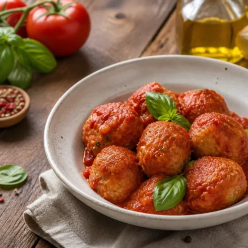 Polpette di tacchino al sugo light