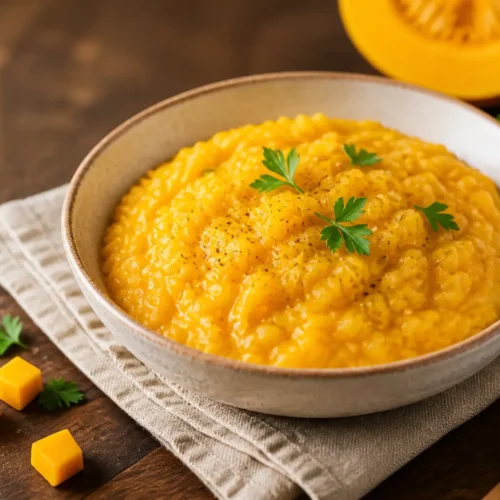 Risotto light alla zucca e parmigiano