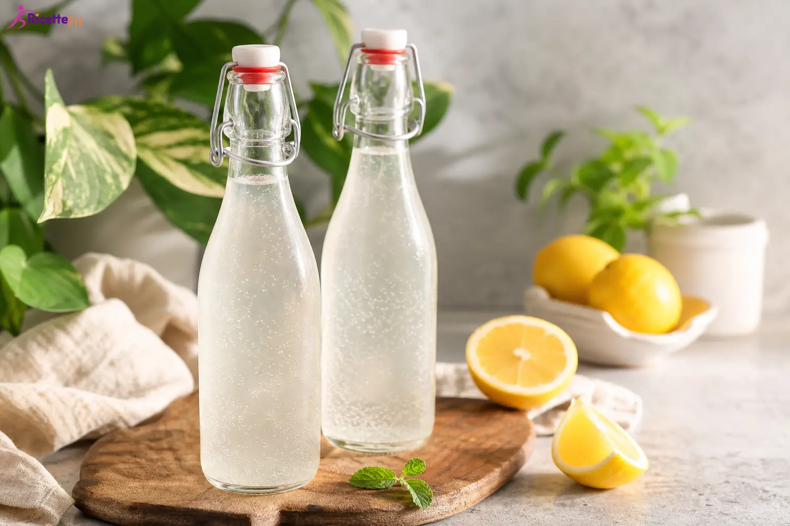 Soda Homemade al Limone e Menta